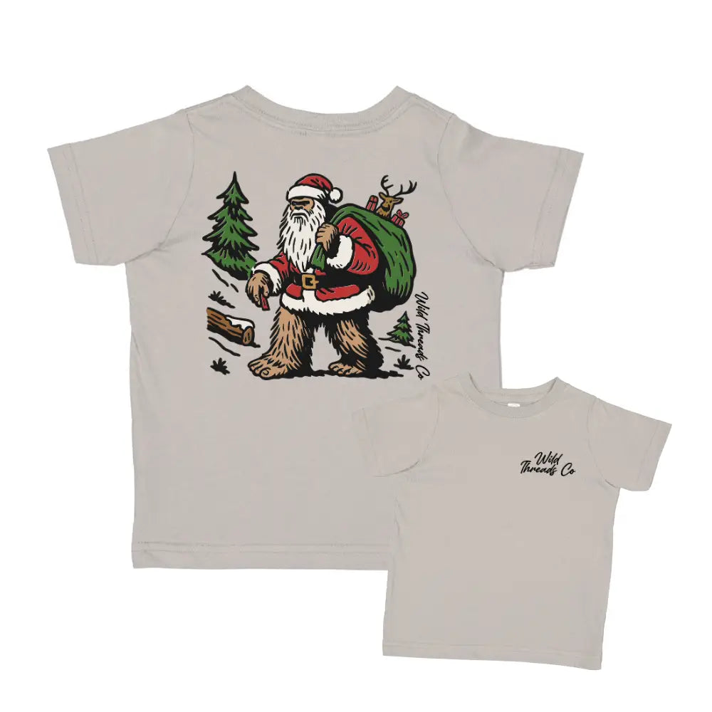 Bigfoot Christmas Kid's Tee Pre-Order