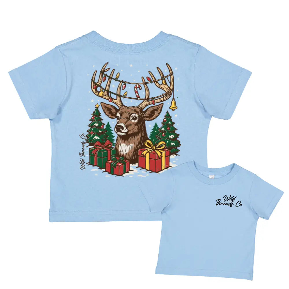 Christmas Deer Kid's Tee Pre-Order