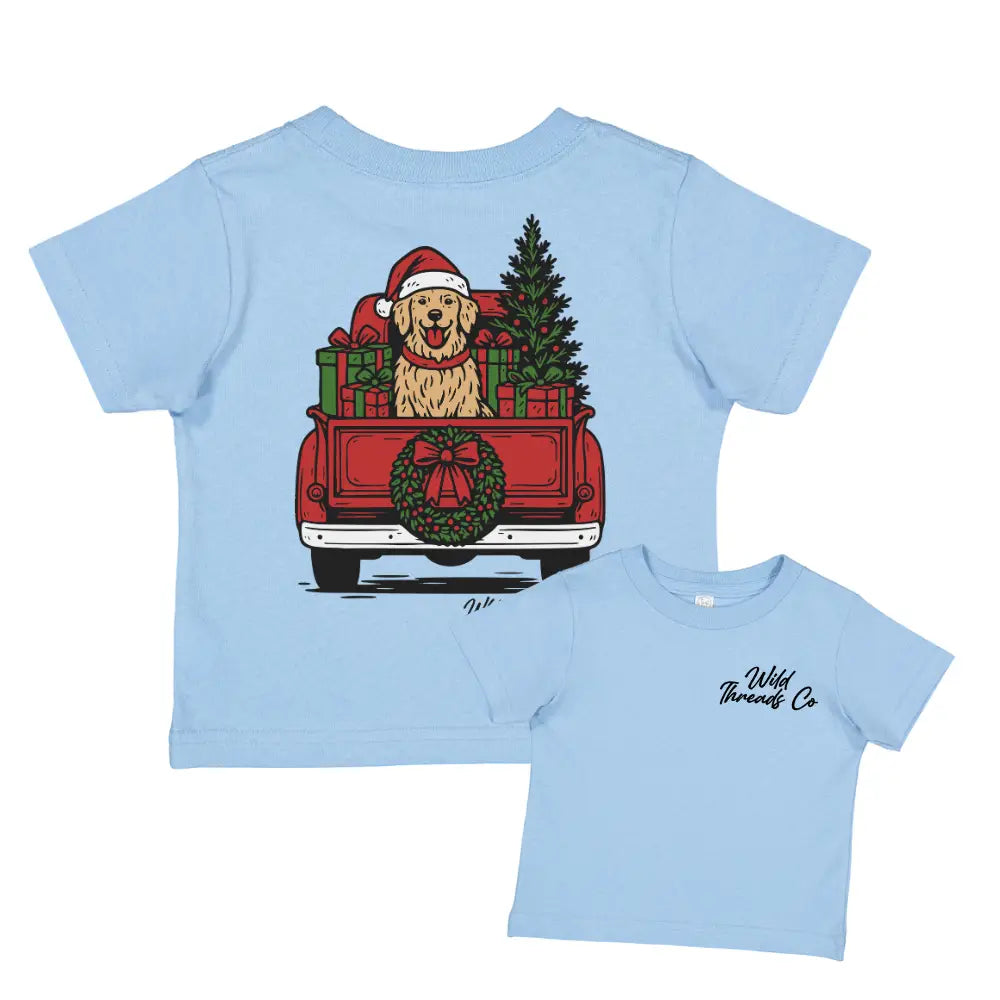 Golden Christmas Kid's Tee Pre-Order