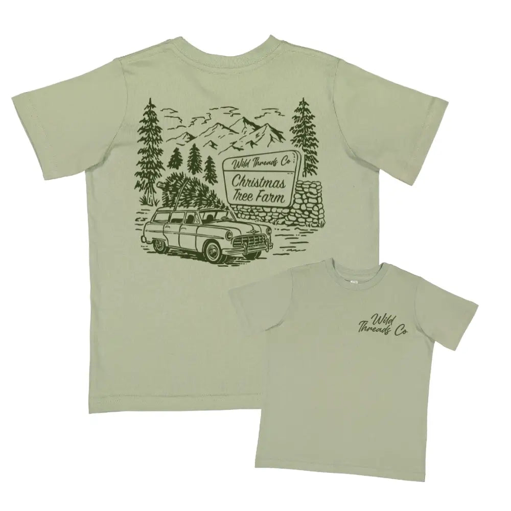 Christmas Tree Farm Kid's Tee Pre-Order
