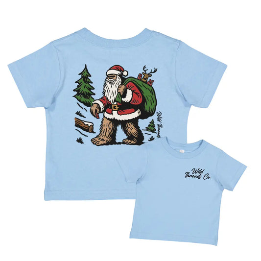 Bigfoot Christmas Kid's Tee Pre-Order