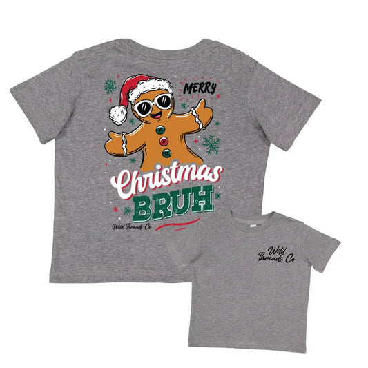 Merry Christmas, Bruh Kid's Tee Pre-Order