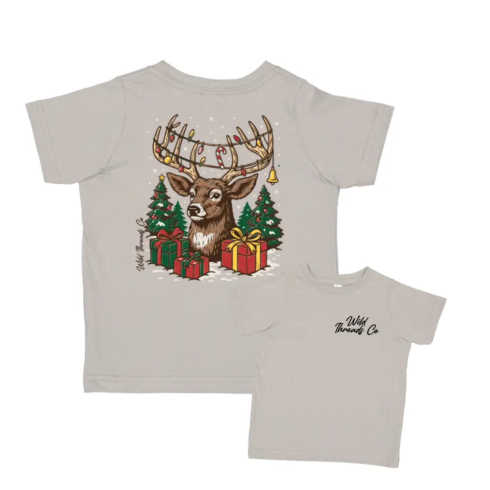 Christmas Deer Kid's Tee Pre-Order